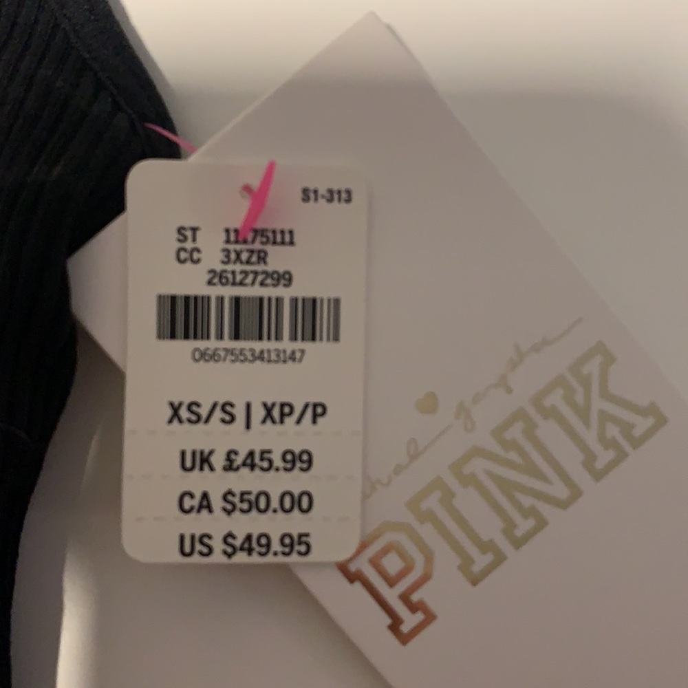 Victoria’s Secret PINK Cropped Tank with bra - Picture 5 of 5